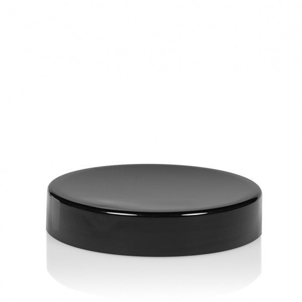 Screw lid Glossy sharp 25 ml PP black