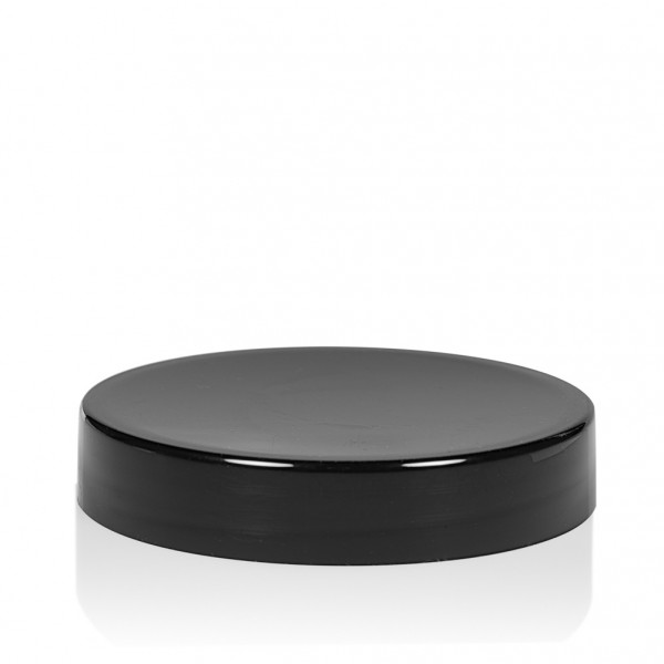 Screw lid Glossy sharp 50 ml PP black