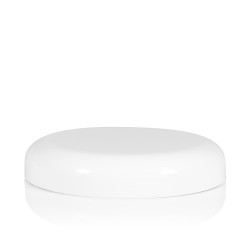 Screw lid Soft cylinder 75 mm white