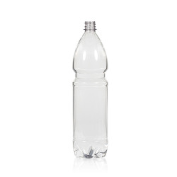 1500 ml bottle Water PET transparent 28PCO