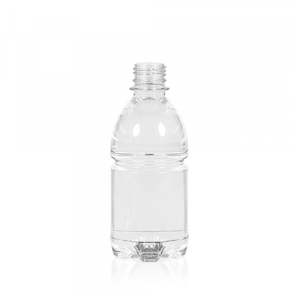 330 ml bottle Water PET transparent 28PCO
