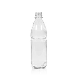 500 ml bottle Water PET transparent 28PCO